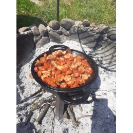 Ketaus medžioklės puodas, 8l