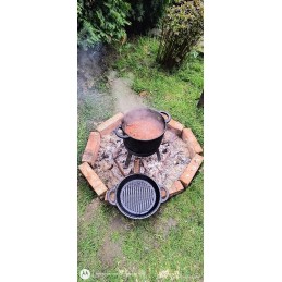 Ketaus medžioklės puodas, 8l