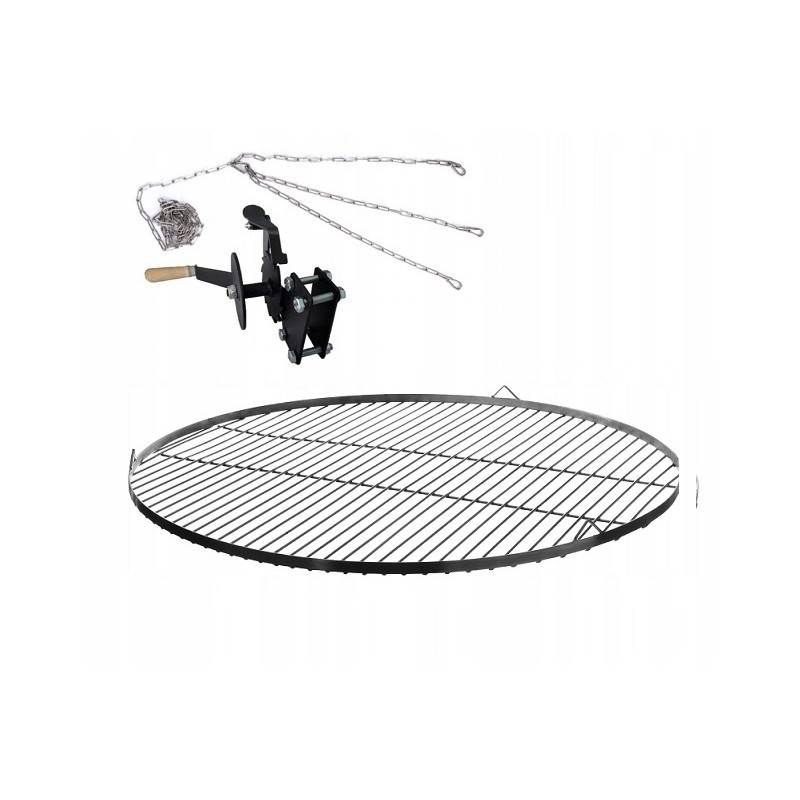 Nerūdijančio plieno grotelės, 70 cm, ritininės grotelės