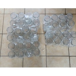 900 ml stiklinis indas su metaliniu dangteliu