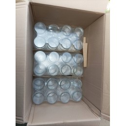 900 ml stiklinis indas su metaliniu dangteliu