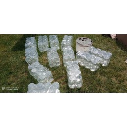 900 ml stiklinis indas su metaliniu dangteliu