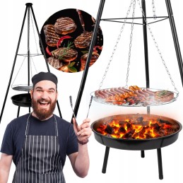 ✅Curron pakabinamas trikojis ugnies duobė triplebbq gm10000