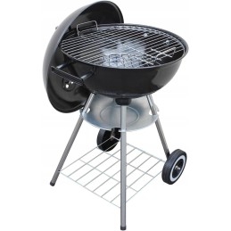 Anglies kepsninė briketams, uždara, dangtis, BBQ virdulys, lentyna