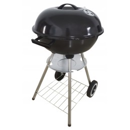 Anglies kepsninė briketams, uždara, dangtis, BBQ virdulys, lentyna