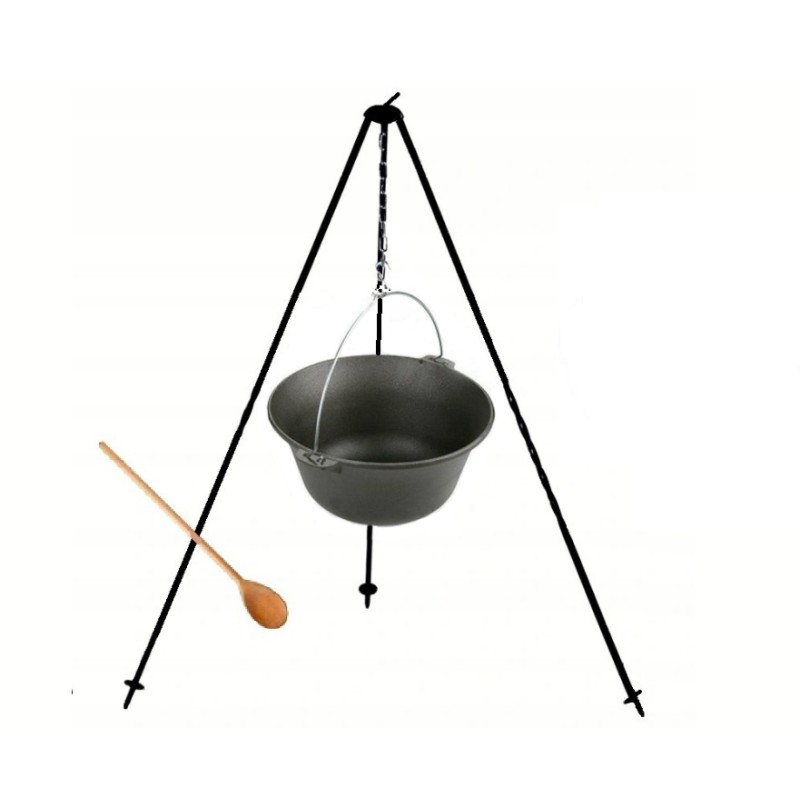 Malmpada 8 l + statiiv 120 cm + lusikas