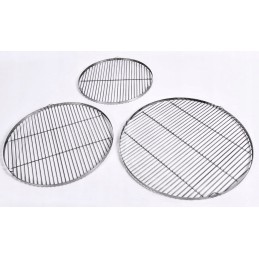 Nerūdijančio plieno, rūgščiai atsparios grotelės, 60 cm apvalios