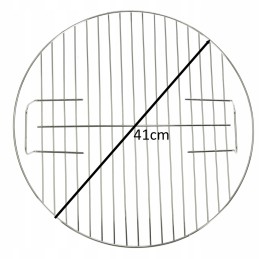 Anglies sodo grilis briketams, uždaras, su ventiliaciniu dangteliu ir lentyna