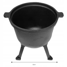 Ketaus medžioklinio puodo katilas 7l Kinghoff kh 2232