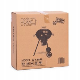 Sodo kepsninė su dangteliu ir pelenine