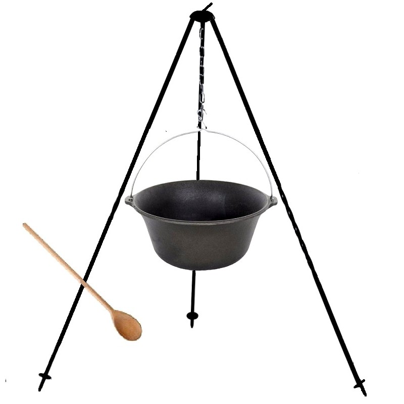 Original Hungarian cast iron cauldron 8 l