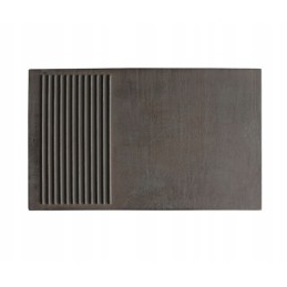 Ketaus grilio plokštė, ketaus, 50 x 30 cm