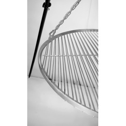 Nerūdijančio plieno, rūgščiai atsparios grotelės, 60 cm apvalios