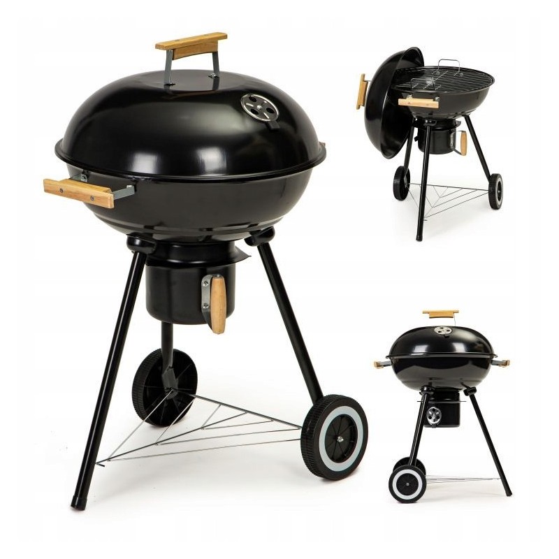 Sodo kepsninė su dangteliu ir pelenine