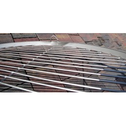 Nerūdijančios, rūgštims atsparios grotelės, 80 cm.