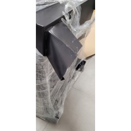 Sodo židinys 80 x 80 cm, didelė židinio grilis