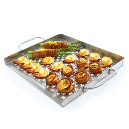 Broil king - perforuota plieninė kepimo keptuvė