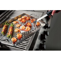 Broil king - perforuota plieninė kepimo keptuvė