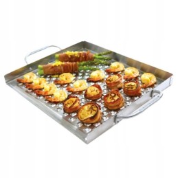 Broil King 69712 perforuota plieninė kepimo keptuvė