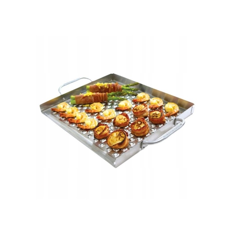 Broil King 69712 perforuota plieninė kepimo keptuvė