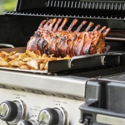 Broil King 69712 perforuota plieninė kepimo keptuvė