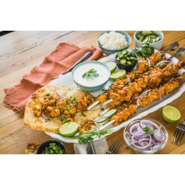 Iešmelių/šašlyko kebabo napoleono rinkinys