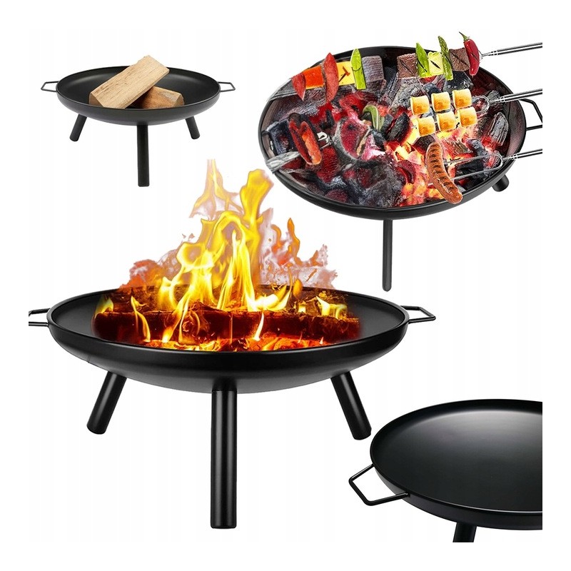 ⭐⭐Didelė sodo laužavietė, dubuo, grilis, 60 cm, vokiškas, patikrinta kokybė⭐⭐