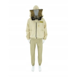 we offer a beekeeping sweatshirt with a hat