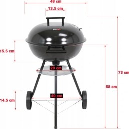 ⭐⭐Apvalios sodo anglies kepsninės su pelenų keptuvės dangčiu⭐⭐