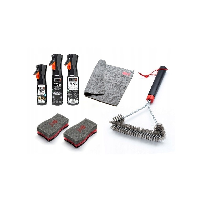 Weber anglies grilio valymo rinkinys