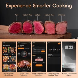 Inkbird int 11p b belaidis bluetooth termometras orkaitės griliui