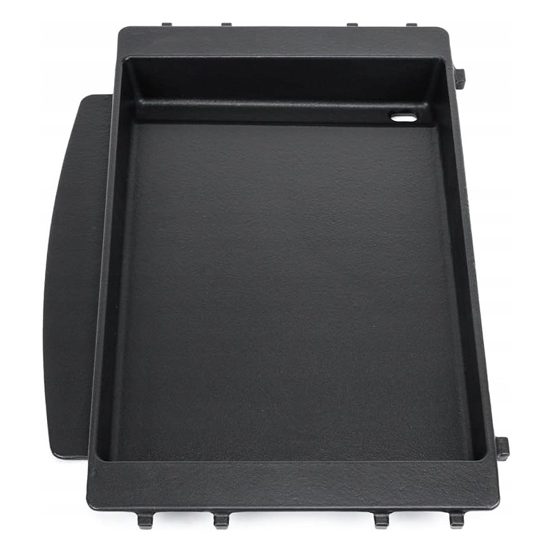 Tik ugnies ketaus grilio grotelės, nepridegančios, plokščios grotelės Weber Spirit ir Spirit II dujinėms grotelėms 200/300 serij