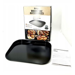 Ninja xskgridplteuk medienos ugnies plokščia plokštė, suderinama su ninja malkomis kūrenamomis elektrinėmis kepsninėmis (og700 s