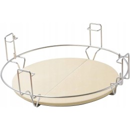 Kepimo sistema onlyfire gcg-8552 (2x grotelės, 1x grotelės, 2x šilumos nukreipikliai) tinka keraminėms kepsninėms, dideliems žal