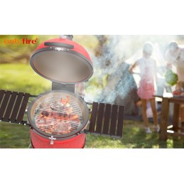 Kepimo sistema onlyfire gcg-8552 (2x grotelės, 1x grotelės, 2x šilumos nukreipikliai) tinka keraminėms kepsninėms, dideliems žal