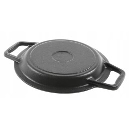 2 viename emaliuotas ketaus katilas, dengiantis 8 l Rossner groteles