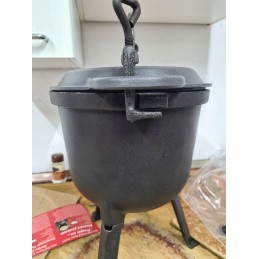 Ketaus katilas, puodas kepimui, 8 litrai