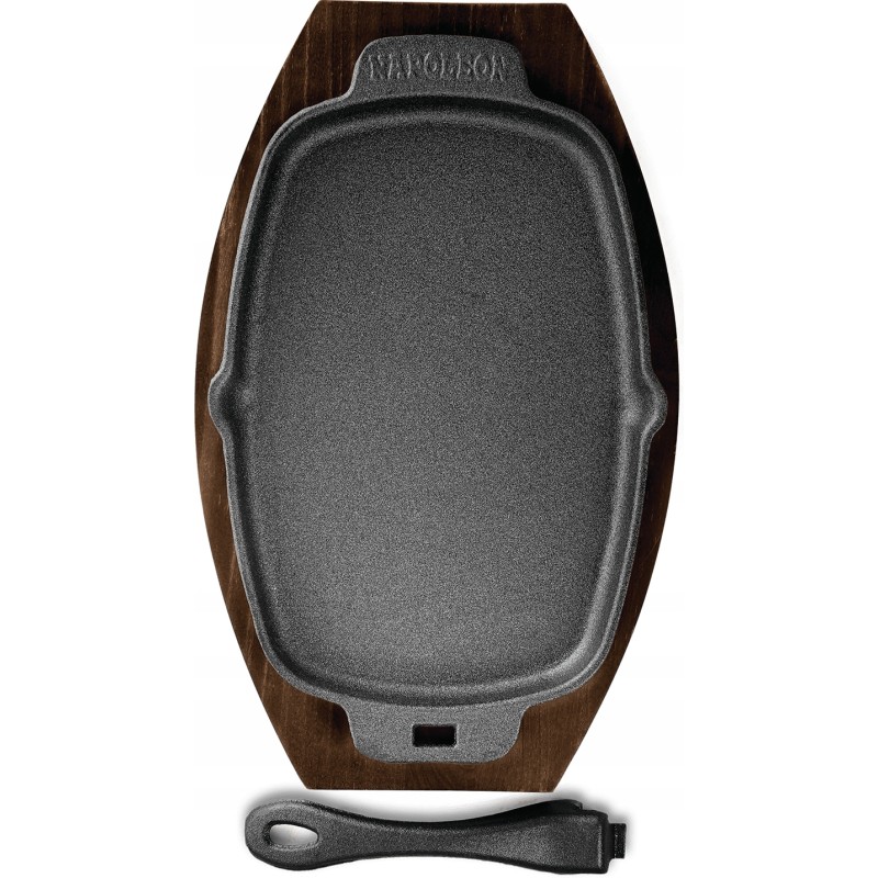 Ketaus sizzle lėkštė napoleonas