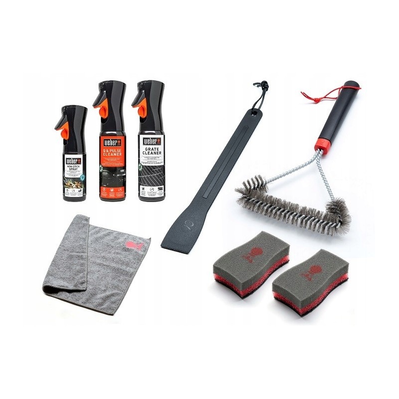Weber 18286 Qi Pulse grilio valymo rinkinys