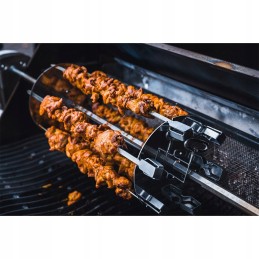 Kebabo iešmelių rinkinys Napoleono kepsninei, rinkinys šašlyko kepsninei