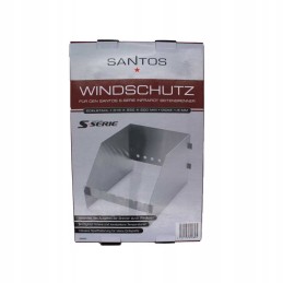 Epee stovas Santos S serijos ir E serijos bei Burnhard Earl šoniniams degikliams, apsauga nuo vėjo, nerūdijantis plienas