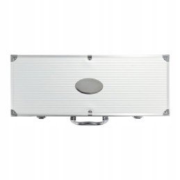 Metaliniai kepsninės indai solidiame lagamine - 12 bbq elementų, didelė sodri dėžutė :)