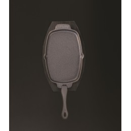 Napoelon pro ketaus keptuvė su mediniu padėklu