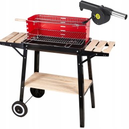 Grillmaster Redbend GM2000 anglies grilis + pūstuvas
