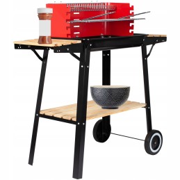 Grillmaster Redbend GM2000 anglies grilis + pūstuvas