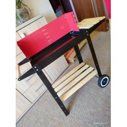 Grillmaster Redbend GM2000 anglies grilis + pūstuvas