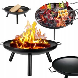 ⭐⭐Didelė sodo laužavietė, dubuo, grilis, 60 cm, vokiškas, patikrinta kokybė⭐⭐