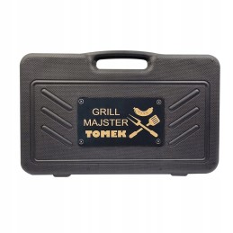 Personalizuotas kepsninės įrankių rinkinys lagamine