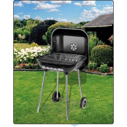 Sodo kepsninė su dangteliu, grotelės 40-45 cm