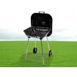 Sodo kepsninė su dangteliu, grotelės 40-45 cm